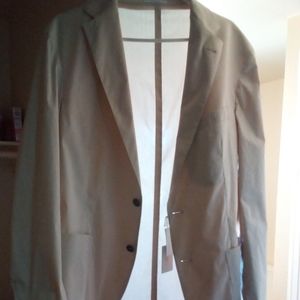 Blazer, cream color, women's size 52